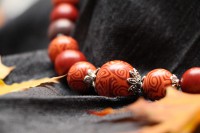 Perlenkette gemustert - AUSVERKAUFT!